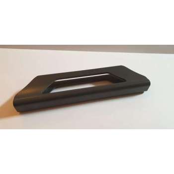 Handgreep luxe, voor gebruik op hardglas schuifwand, glazen schuifdeur systemen, antraciet