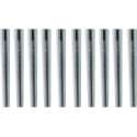 Intersteel 10 conische krukstift-pennetjes vernikkeld