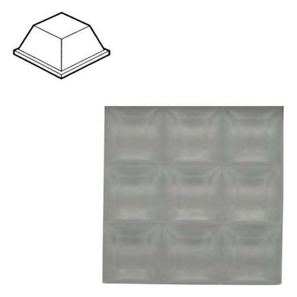 Hofftech Siliconendruppels / Stootdoppen - 20 x 20 mm. - 9 stuks Hofftech Siliconendruppels / Stootdoppen - 20 x 20 mm. - 9 stuks
