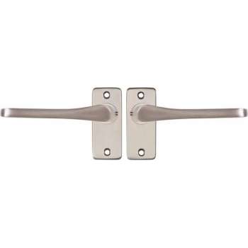 Starx Deurklink RVS – Deurbeslag – Deurkruk met Patent – Rozet – Blind – Deurklink Vlinder