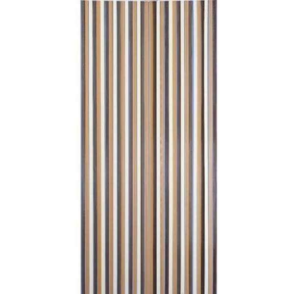 Vliegengordijn/deurgordijn linten bruin/beige 90x200cm Vliegengordijn/deurgordijn linten bruin/beige 90x200cm