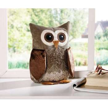 Deurstopper Uil 25 cm