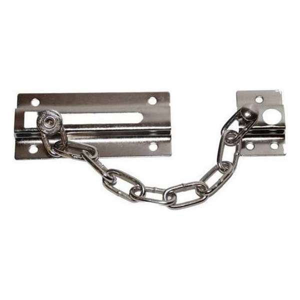 Deurketting - inclusief 6 bevestigingsschroeven - deurbeveiliging Deurketting - inclusief 6 bevestigingsschroeven - deurbeveiliging