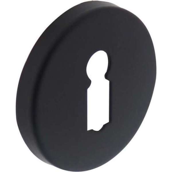 Intersteel Rozet sleutelgat rond verdekt mat zwart Intersteel Rozet sleutelgat rond verdekt mat zwart