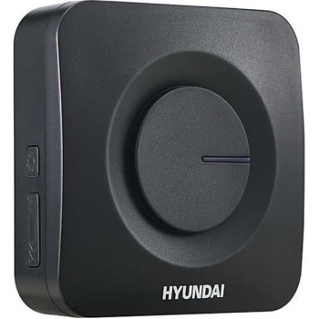 Hyundai – Moderne draadloze deurbel ontvanger – Op batterijen – zwart