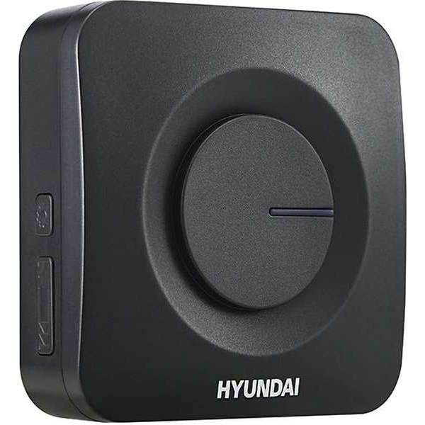 Hyundai – Moderne draadloze deurbel ontvanger – Op batterijen – zwart Hyundai – Moderne draadloze deurbel ontvanger – Op batterijen – zwart