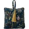 Fluwelen deurstopper 18 cm apen/gibbons print