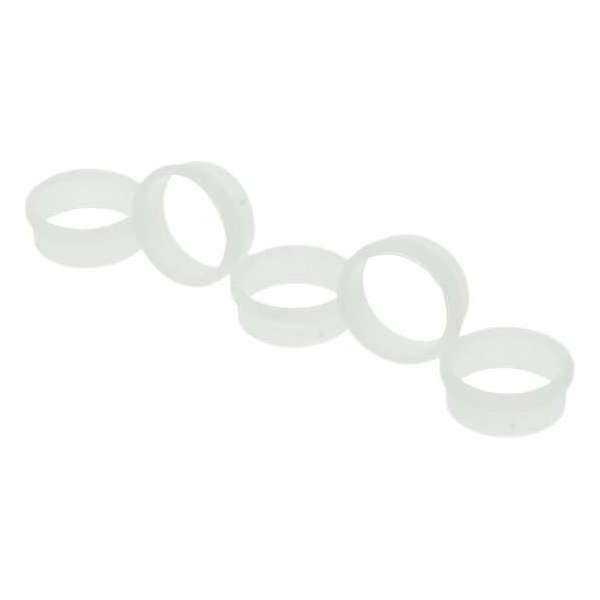 Deurkruklager Nylon - Wit 18Mm - 5 stuks Deurkruklager Nylon - Wit 18Mm - 5 stuks