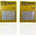 3BMT Stootdoppen transparant zelfklevend - set van 59 siliconendruppels - verschillende formaten