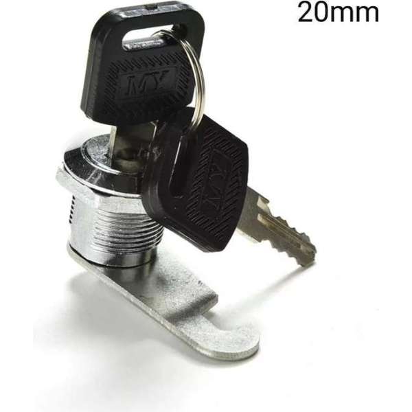 Cilinder Locker slot - 20mm | Brievenbus slot - Meubel slot - Lade slot - 2 sleutels Cilinder Locker slot - 20mm | Brievenbus slot - Meubel slot - Lade slot - 2 sleutels