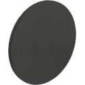 Intersteel Rozet blind rond zelfklevend mat zwart
