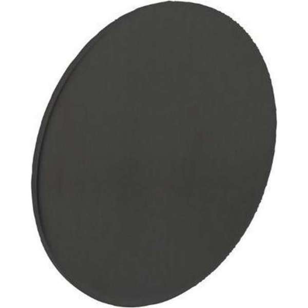 Intersteel Rozet blind rond zelfklevend mat zwart Intersteel Rozet blind rond zelfklevend mat zwart
