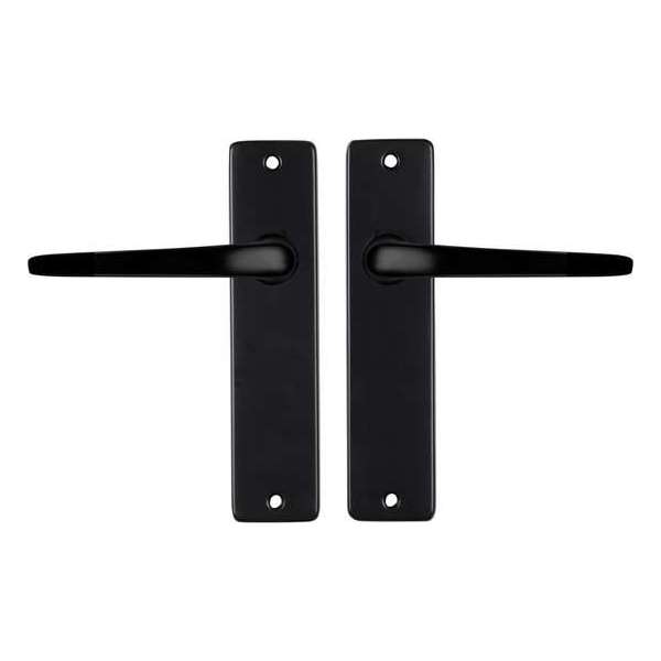 Starx Deurklink Zwart – Deurbeslag – Deurkruk met Schild – Deurklink Duim - 43 x 180 mm – Ø 18 mm Starx Deurklink Zwart – Deurbeslag – Deurkruk met Schild – Deurklink Duim - 43 x 180 mm – Ø 18 mm
