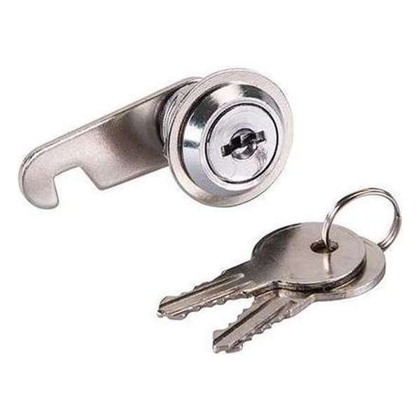 Silverline Nokvergrendeling - Lockerslot - Brievenbusslot - 32 mm. Silverline Nokvergrendeling - Lockerslot - Brievenbusslot - 32 mm.