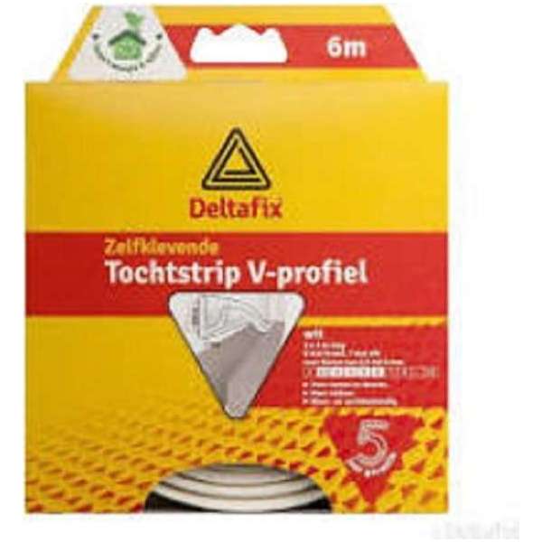 Tochtstrip V-profiel bruin Tochtstrip V-profiel bruin