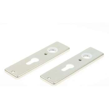 Hoppe Kortschild, aluminium champagne 202kp/pc55