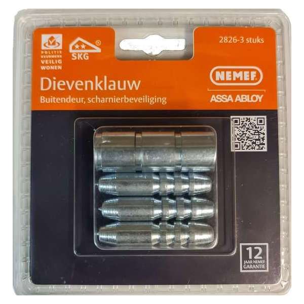 Nemef dievenklauw SKG2 50 mm 2826 staal verzinkt Nemef dievenklauw SKG2 50 mm 2826 staal verzinkt