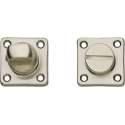 Intersteel Rozet toilet-/badkamersluiting vierkant basic nikkel mat