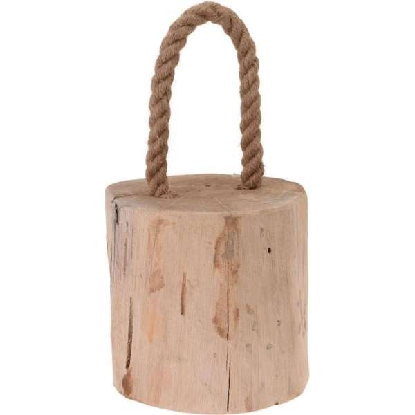 1x Deurstopper teak met draagtouw 19 cm - Huishouden - Woonaccessoires/benodigdheden - Deurstoppers/raamstoppers van hout 1x Deurstopper teak met draagtouw 19 cm - Huishouden - Woonaccessoires/benodigdheden - Deurstoppers/raamstoppers van hout