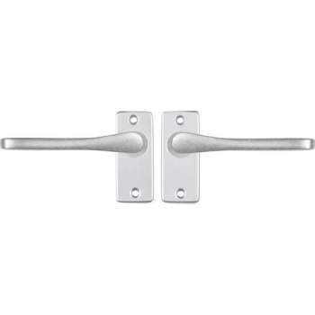 Starx Deurklink Aluminium – Deurbeslag – Deurkruk met Patent – Rozet – Blind – Deurklink Vlinder