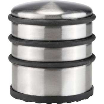 Haushalt Deurstopper - 7x7 Cm - Rvs