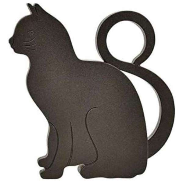 Esschert Design Deurstopper Kat 11 Cm Polypropyleen Zwart Esschert Design Deurstopper Kat 11 Cm Polypropyleen Zwart