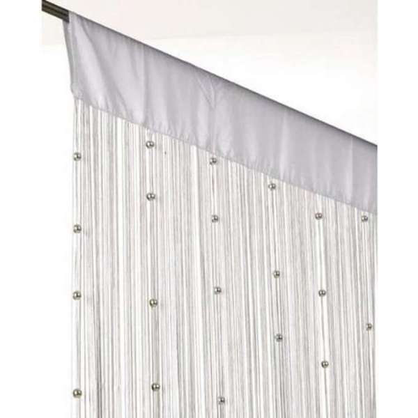 Home & Deco Vliegengordijn - 90x220 cm - Wit - Parels Home & Deco Vliegengordijn - 90x220 cm - Wit - Parels