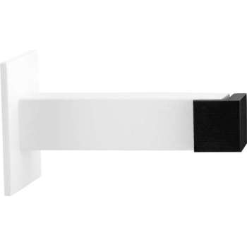 GPF8739.62 wit deurstopper vierkant 85x20/50mm