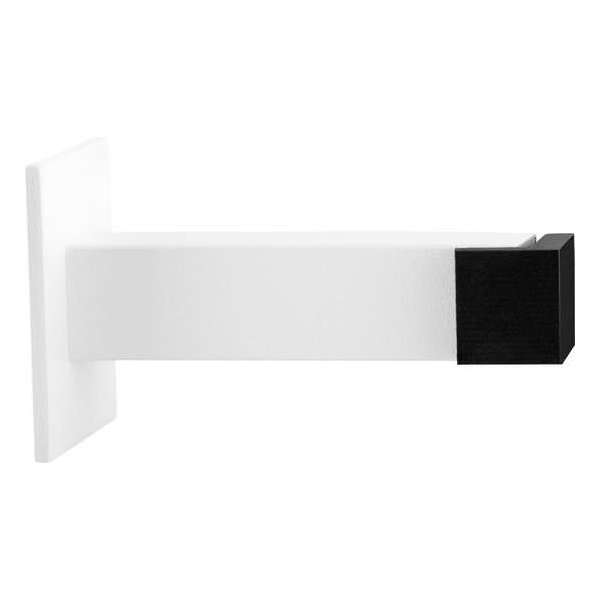 GPF8739.62 wit deurstopper vierkant 85x20/50mm GPF8739.62 wit deurstopper vierkant 85x20/50mm