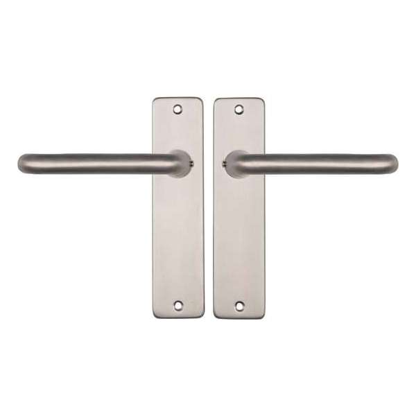 Starx Deurklink RVS – Deurbeslag – Deurkruk met Schild – Blind - Deurklink Coupe - 43 x 180 mm – Ø 18 mm Starx Deurklink RVS – Deurbeslag – Deurkruk met Schild – Blind - Deurklink Coupe - 43 x 180 mm – Ø 18 mm