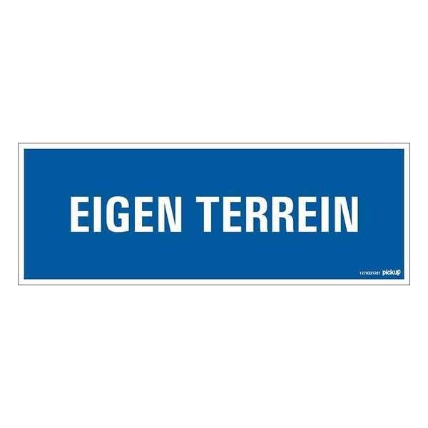 Pickup bord 33x12 cm - Eigen terrein Pickup bord 33x12 cm - Eigen terrein