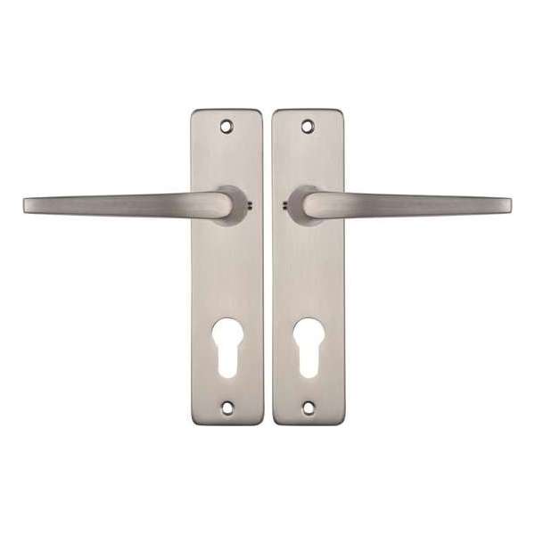 Starx Deurklink RVS – Deurbeslag – Deurschild voor Profielcilinder (PC72) – Deurklink Duim Starx Deurklink RVS – Deurbeslag – Deurschild voor Profielcilinder (PC72) – Deurklink Duim