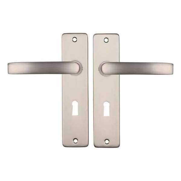 Starx Deurklink RVS – Deurbeslag – Deurschild met Sleutelgat (SL56) – Deurklink Blok Starx Deurklink RVS – Deurbeslag – Deurschild met Sleutelgat (SL56) – Deurklink Blok