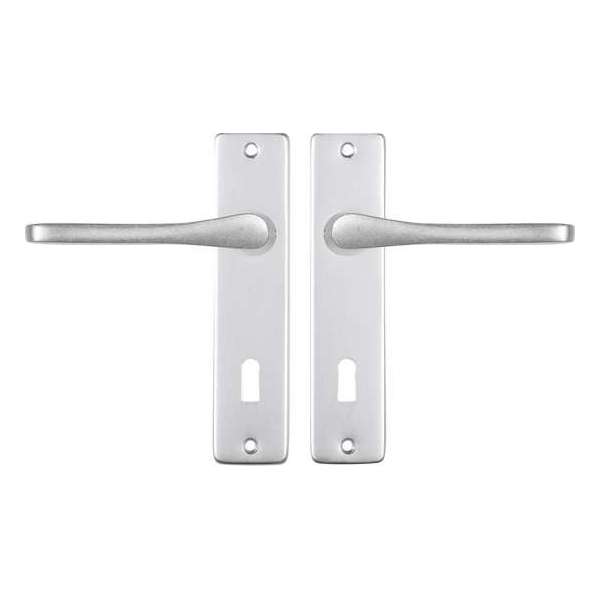 Starx Deurklink Aluminium – Deurbeslag – Deurschild met Sleutelgat (SL72) – Deurklink Vlinder Starx Deurklink Aluminium – Deurbeslag – Deurschild met Sleutelgat (SL72) – Deurklink Vlinder