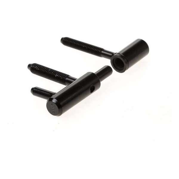 Inboorpaumelle Zwart 14 mm Staal Inboorpaumelle Zwart 14 mm Staal