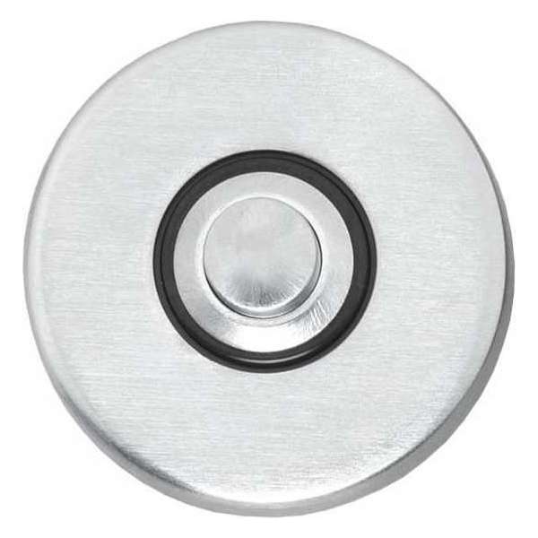 Intersteel Deurbel rond verdekt chroom mat Intersteel Deurbel rond verdekt chroom mat