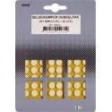 Qlinq Geluiddemper Zelfklevend Dubbelpak - Wit - 9 mm
