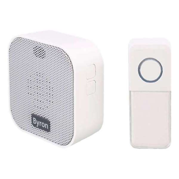 Premium Draadloze Plug&Play Deurbel en Ontvanger - 100 Meter Bereik - 38 Tonen - Wit Premium Draadloze Plug&Play Deurbel en Ontvanger - 100 Meter Bereik - 38 Tonen - Wit