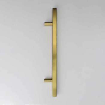 Deurgreep Krystle - messing - 160 mm