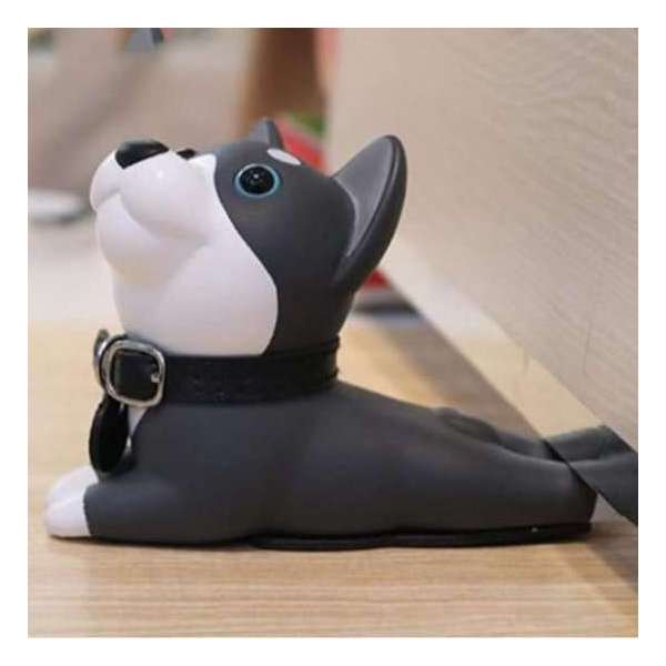 2x Ens | Zwart Wit Honden Deurstopper | Deurvastzetter | Deurbuffer | Deurwig | Deurklem 2x Ens | Zwart Wit Honden Deurstopper | Deurvastzetter | Deurbuffer | Deurwig | Deurklem