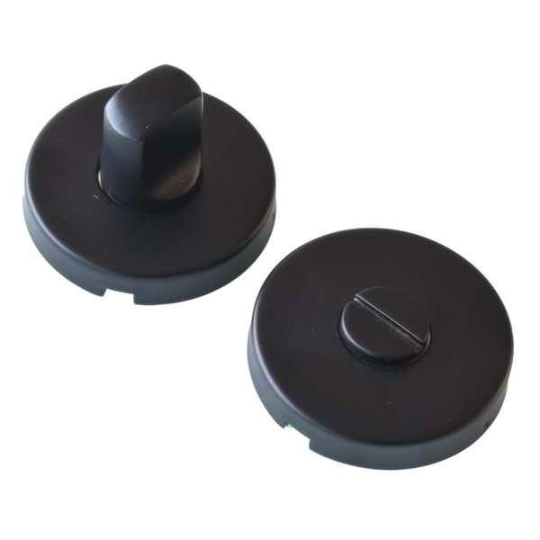 AMIG Toiletsluiting Badkamersluiting – RVS – Rond Rozet Ø53mm – Deursluiting Deurrozet – Stift 6x70mm + 8x60mm AMIG Toiletsluiting Badkamersluiting – RVS – Rond Rozet Ø53mm – Deursluiting Deurrozet – Stift 6x70mm + 8x60mm