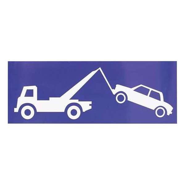 Carpoint Sticker Wegsleepregeling 33,5x14cm Carpoint Sticker Wegsleepregeling 33,5x14cm
