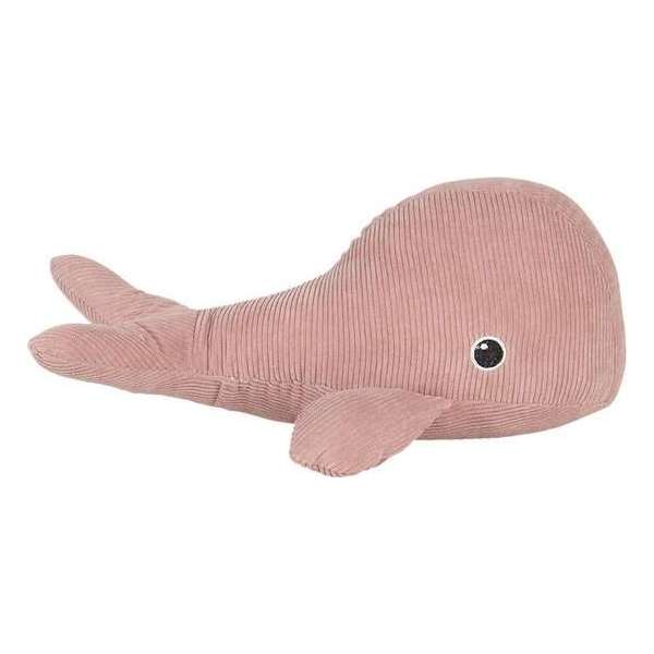 Clayre & Eef Deurstopper Walvis 37*34*15 cm Roze Polyester Deurklem Deurwig Clayre & Eef Deurstopper Walvis 37*34*15 cm Roze Polyester Deurklem Deurwig