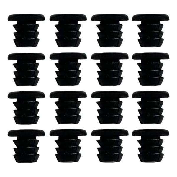 Set van 300 pvc dopjes, buffers, deurdempers (type 1, zwart, 5 mm) Set van 300 pvc dopjes, buffers, deurdempers (type 1, zwart, 5 mm)