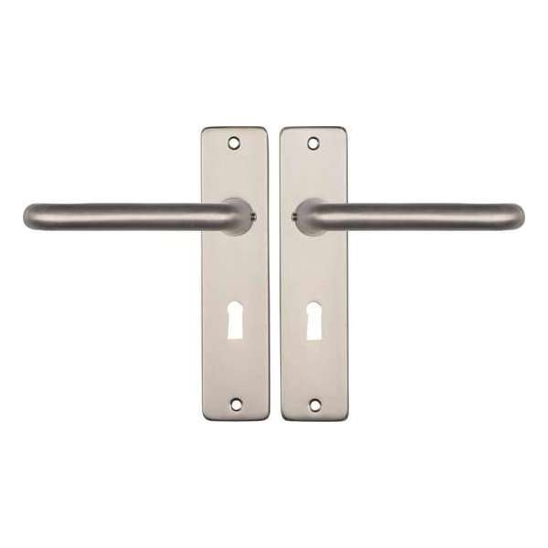 Starx Deurklink RVS – Deurbeslag – Deurschild met Sleutelgat (SL56) – Deurklink Coupe Starx Deurklink RVS – Deurbeslag – Deurschild met Sleutelgat (SL56) – Deurklink Coupe