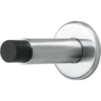 Intersteel Deurstop wandmontage met rozet rvs geborsteld