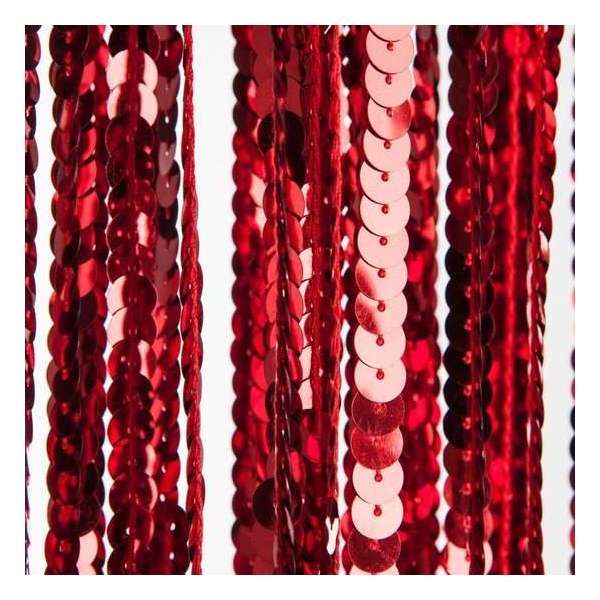 2LIF Hollywood Rood Draadgordijn deur - 90 x 250 cm 2LIF Hollywood Rood Draadgordijn deur - 90 x 250 cm
