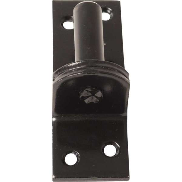 Plaatduim zwaar - voor luikheng - diameter 18mm - Zwart Plaatduim zwaar - voor luikheng - diameter 18mm - Zwart