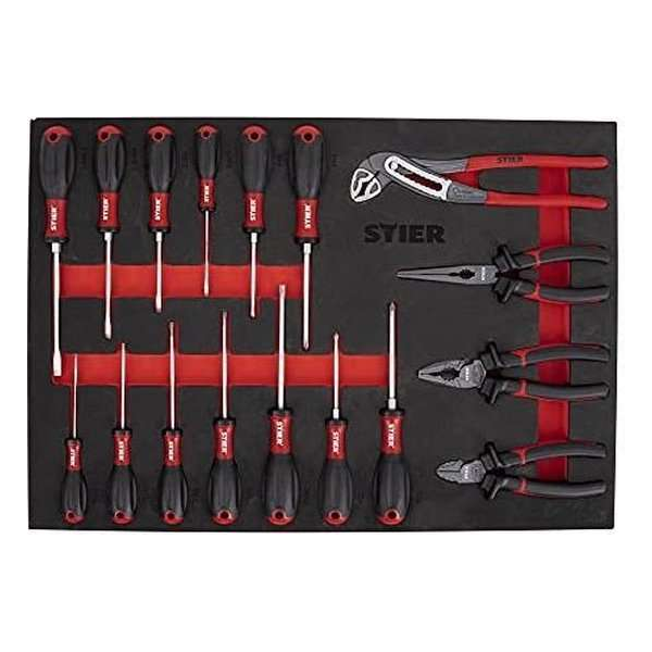 Stier 902833 - Gereedschapsset - 17-delig Stier 902833 - Gereedschapsset - 17-delig