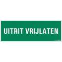 Pickup bord 33x12 cm - Uitrit vrijlaten
